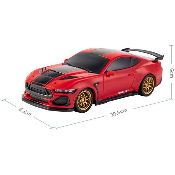 Фото - Автотранспорт Kool Speed Мустанг Шелби со светов. и звук. эффектами красная (DHTP10726)