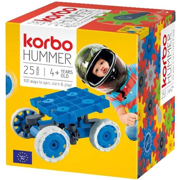 Фото - Пластиковый конструктор Korbo Basic Hummer 25 дет. Blue (R.1402B)