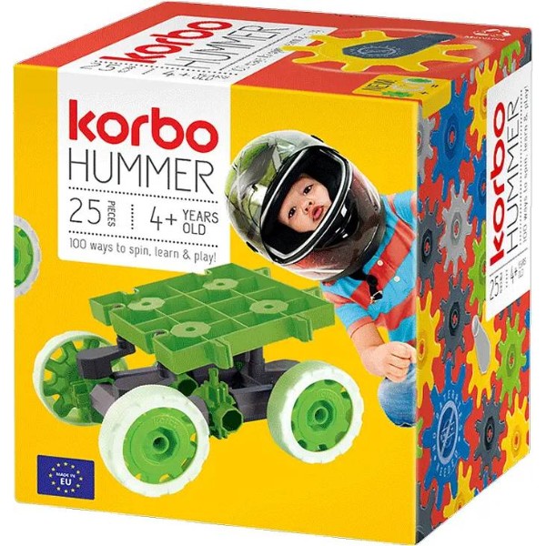Фото - Пластиковий конструктор Korbo Basic Hummer 25 дет. Green (R.1402G)