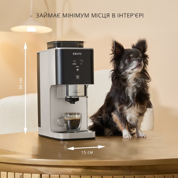 Фото - Уцінка - Кавомашина Krups SA4001E0 Coffee Crush