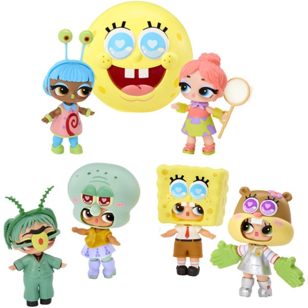 Фото - Кукольный набор L.O.L. Surprise! серии Loves SpongeBob SquarePants в ассортименте (249788)
