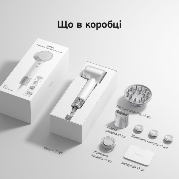 Фото - Фен Laifen NEO Special Sliver White