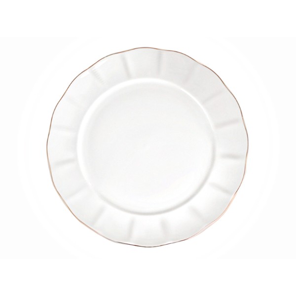 Фото - Тарілка обідня Lefard Royal gold 26 см із золотом (949-017-1)