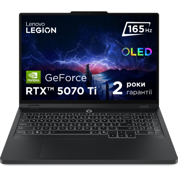 Фото - Ноутбук игровой Lenovo Legion Pro 5 16IAX10H (83LU0064RA) Eclipse Black