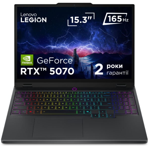 Фото - Ноутбук игровой Lenovo Legion 5 15IRX10 (83LY00THRA) Eclipse Black