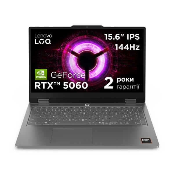 Фото - Ноутбук игровой Lenovo LOQ Essential 15ARP11 (83VA0027RA) Luna Grey