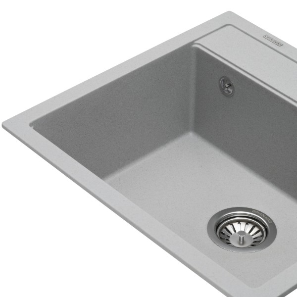 Фото - Мойка кухонная GRANADO LERIDA Grey Stone