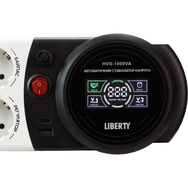 Фото - Стабилизатор напряжения Liberty HVS-1000VA