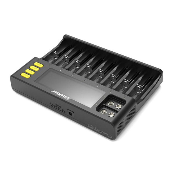 Фото - З/пристрій для акумуляторів AA/AAA LiitoKala Lii-S8 EU+Carcable