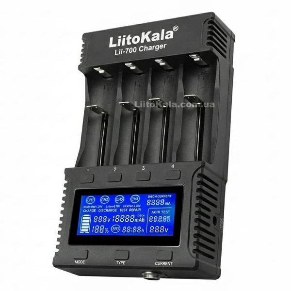 Фото - З/устройство для аккумуляторов AA/AAA LiitoKala Lii-700