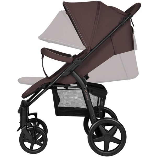 Фото - Коляска прогулочная Lionelo Annet Plus Brown Chocolate