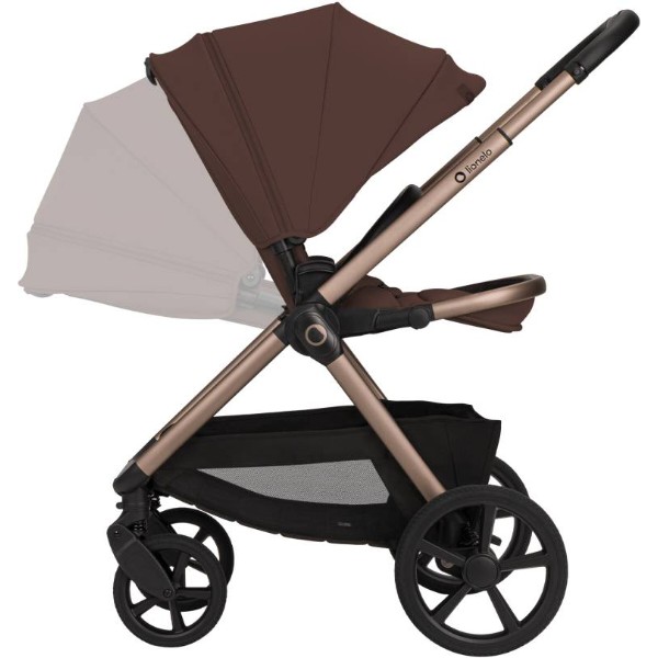 Фото - Коляска универсальная 2 в 1 Lionelo Carmine 2IN1 Brown Chocolate