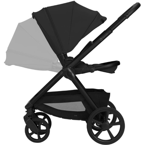 Фото - Коляска універсальна 3 в 1 Lionelo Carmine 3IN1 Black Onyx
