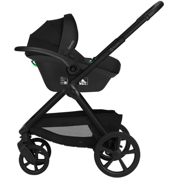 Фото - Коляска універсальна 3 в 1 Lionelo Carmine 3IN1 Black Onyx