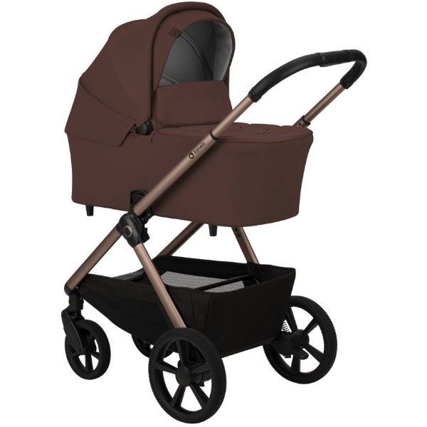 Фото - Коляска універсальна 3 в 1 Lionelo Carmine 3IN1 Brown Chocolate