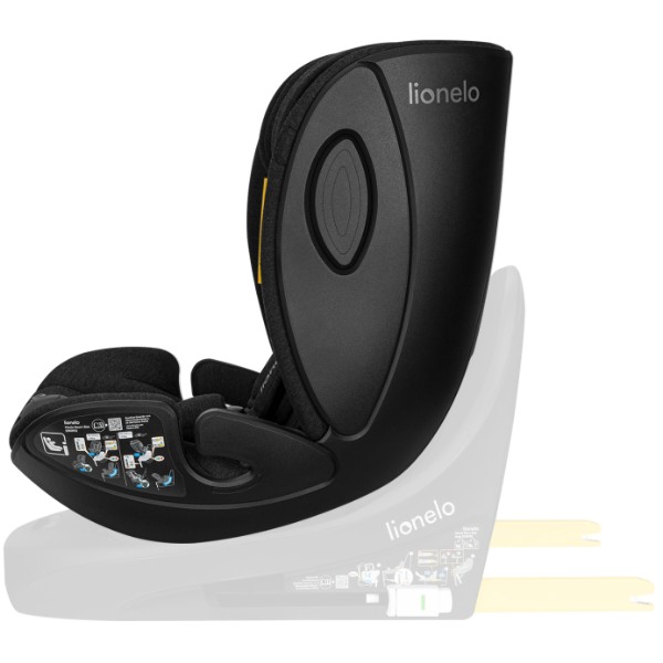 Фото - Автокресло Lionelo MOXIE NEXT I-SIZE BLACK CARBON