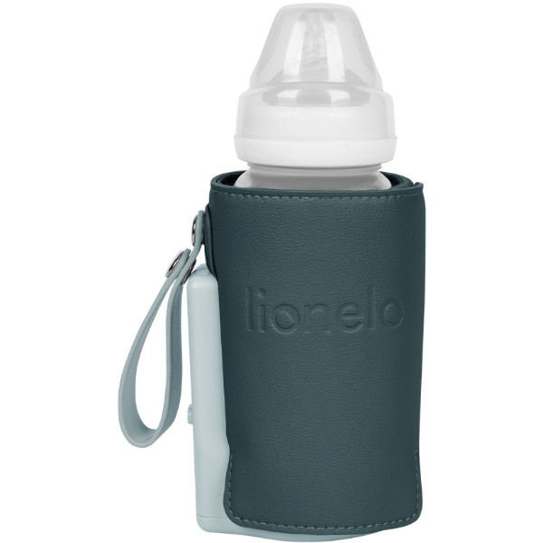Фото - Подогреватель детских бутылочек дорожный Lionelo THERMUP GO PLUS GREEN GRAPHITE