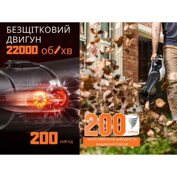 Фото - Воздуходувка аккумуляторная Litheli U20BR00-0U220