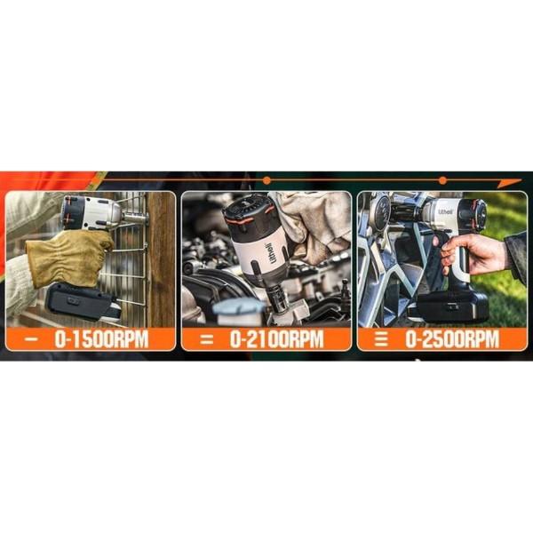 Фото - Гайковерт аккумуляторный Litheli U20BS00-0U120