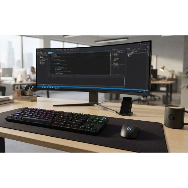 Фото - Клавіатура дротова ігрова Logitech G PRO Black (920-009392)