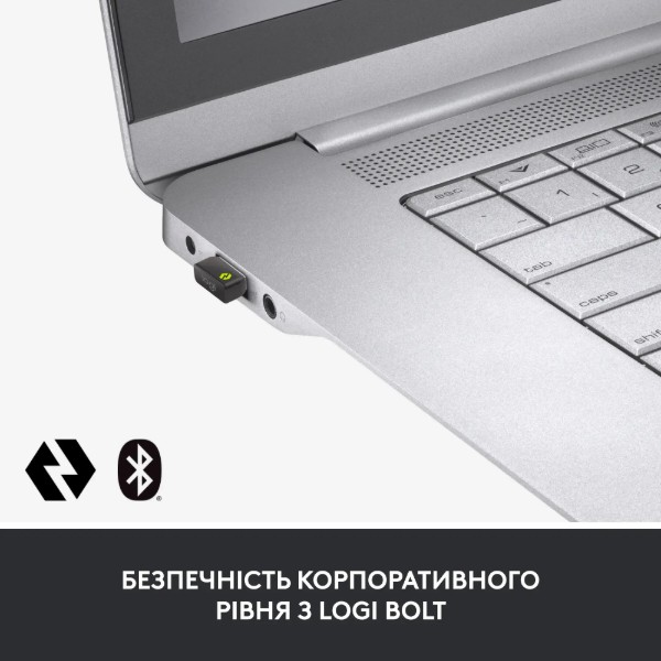 Фото - Клавиатура+мышь беспроводная Logitech MX Keys for Business UA Graphite Gen 2 (920-010933)