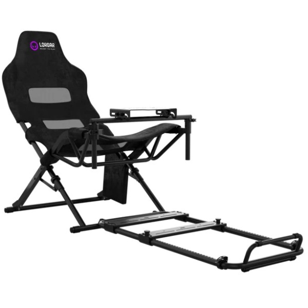 Фото - Игровое кресло кокпит Lorgar Flex RAF1 Black (LRG-RAF1)