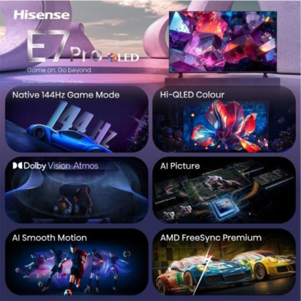 Фото - Телевизор Hisense 75E7S PRO