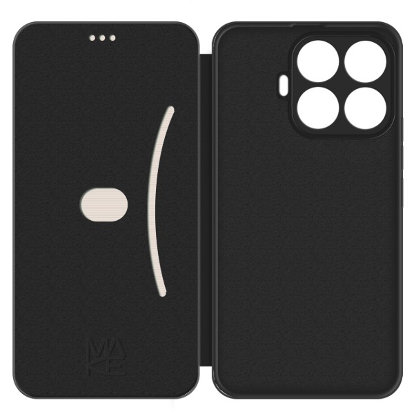 Фото - Чохол для смартфону MAKE Flip for Xiaomi 17T Pro, Black (MCP-X17TPBK)