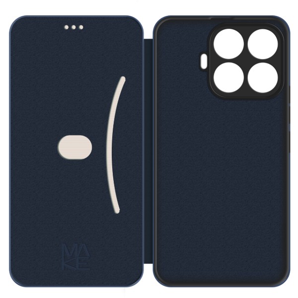 Фото - Чохол для смартфону MAKE Flip for Xiaomi 17T Pro, Deep Blue (MCP-X17TPDB)