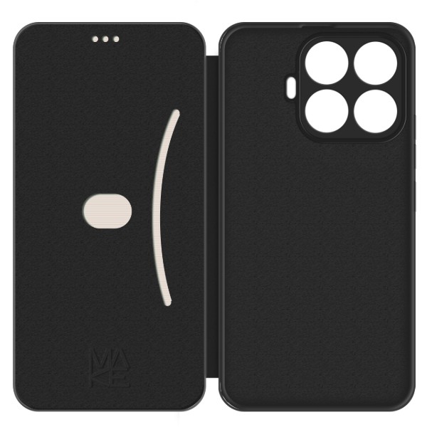 Фото - Чохол для смартфону MAKE Flip for Xiaomi 17T, Black (MCP-X17TBK)