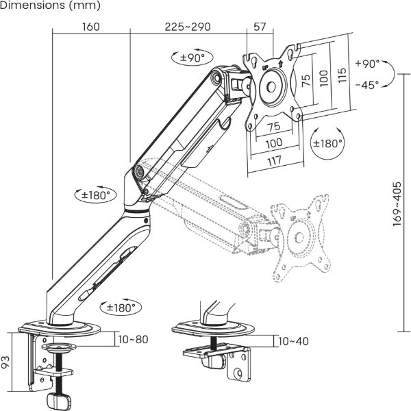 Фото - Крепление для телевизора iTECH MBSG-02F 17''-32''