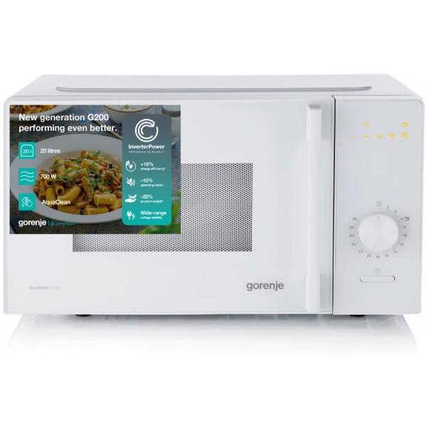 Фото - Мікрохвильова піч (НВЧ) Gorenje MO20E1W15
