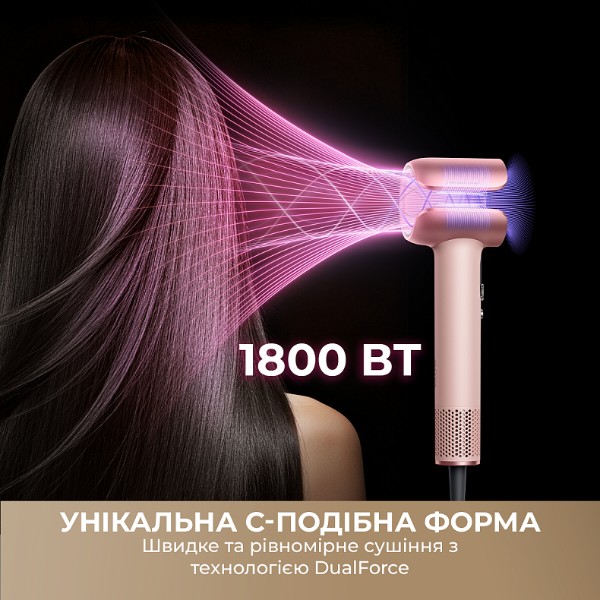 Фото - Фен Mova Aero C Mist Pink (AMSU10-PK)