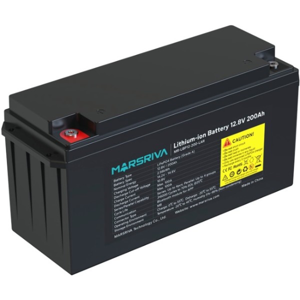 Фото - Аккумулятор для ИБП Marsriva 12.8V 200Ah (MR-LBP12-200-LAR)