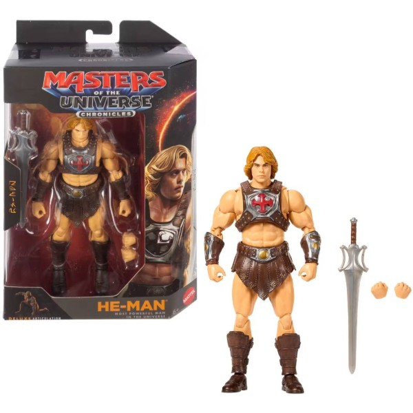 Фото - Коллекционная фигурка Masters of the Universe Хи-Мэн серии Хроники Первых по мотивам фильма Обладатели Вселенной (JKJ26)