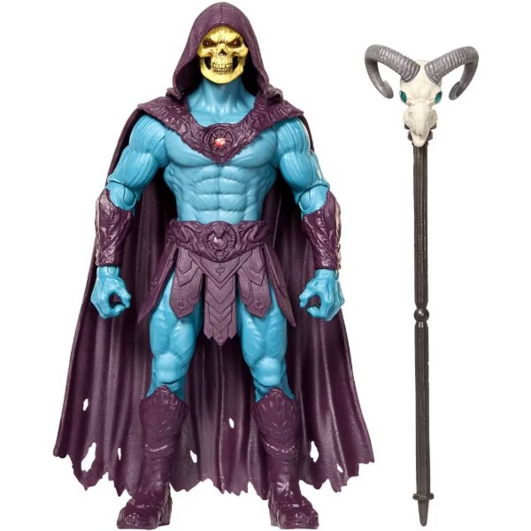 Фото - Коллекционная фигурка Masters of the Universe Скелетор серии Первые по мотивам фильма Обладатели Вселенной (JKH92)