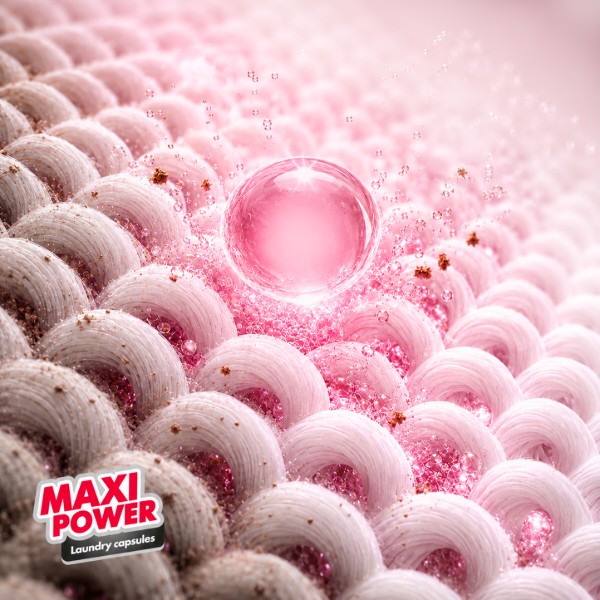 Фото - Капсули для прання Maxi Power 11 шт. універсальні Квітковий вітер (4823098414988)