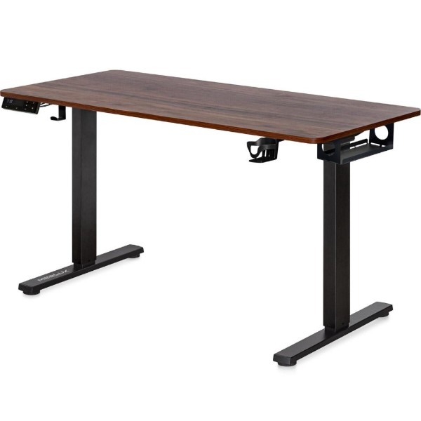 Фото - Стол с электрорегулировкой высоты Mealux PowerDesk Duo XL Walnut (EVO-252 Duo Walnut/B)