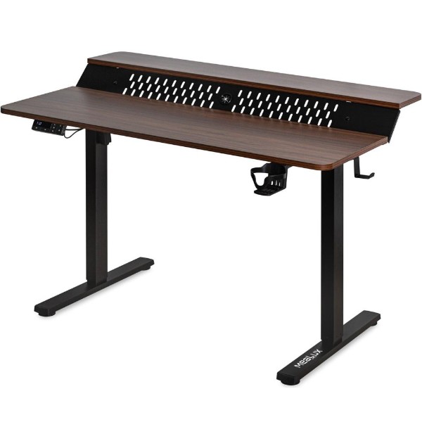 Фото - Стіл з електрорегулюванням висоти Mealux Powerdesk Extra XL Walnut (ЕVО-264 Walnut/B)