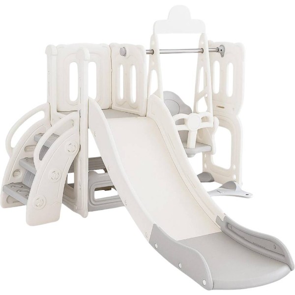 Фото - Игровой комплекс Mealux Elsa White / Grey (KD-B012-1 White / Grey)