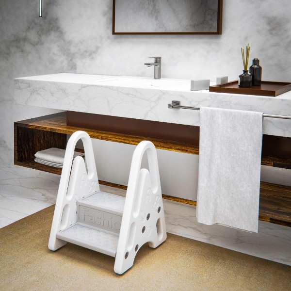 Фото - Подставка детская под умывальник Mealux Lilo White (KD-F012 White)
