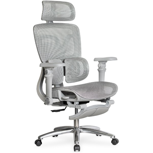 Фото - Кресло офисное Mealux S2 Air Plus Grey (HF-S2 M/G)