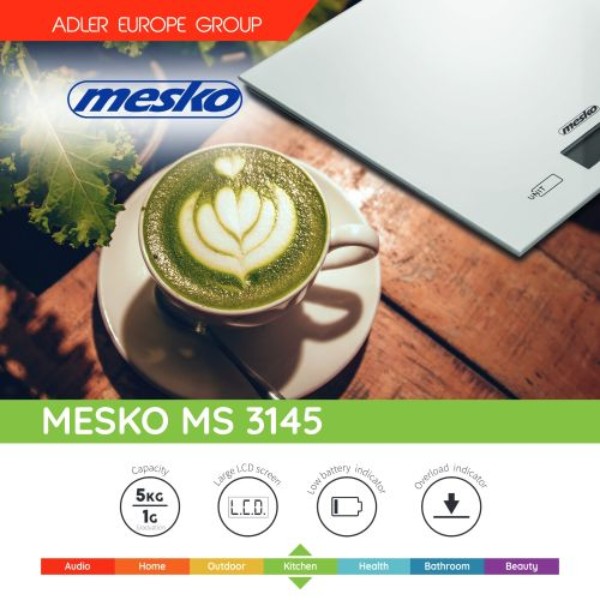 Фото - Ваги кухонні Mesko MS3145