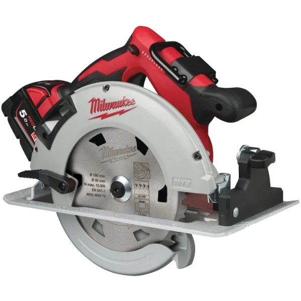Фото - Циркулярна пила Milwaukee M18 BLCS66-502X (4933464590)