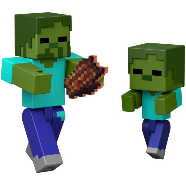 Фото - Колекційна фігурка Minecraft Активні пригоди Minecraft в асортименті (JKK00)