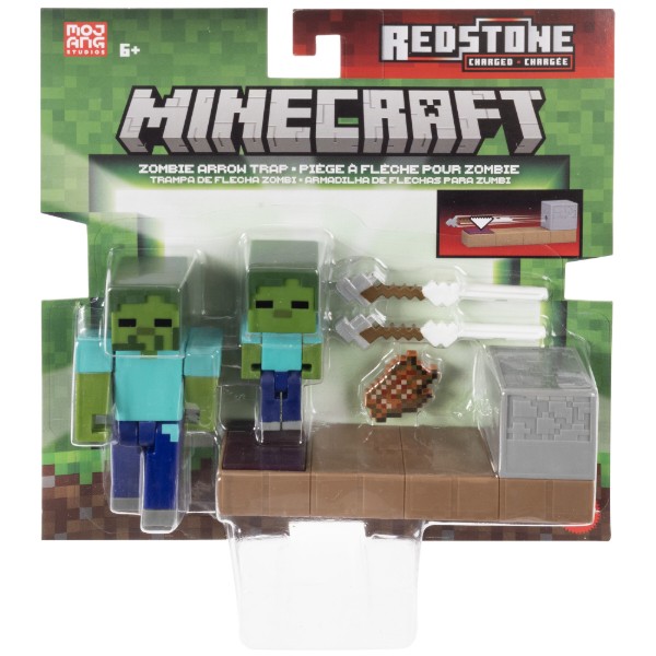Фото - Колекційна фігурка Minecraft Активні пригоди Minecraft в асортименті (JKK00)