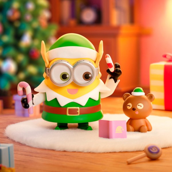 Фото - Ігрова фігурка-сюрприз Pop Mart Minions bedtime stories by Bob and Tim (MBBT-01)
