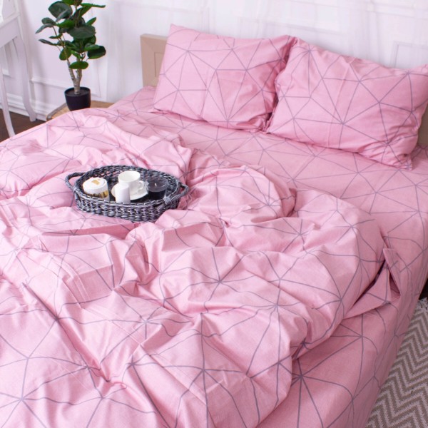 Фото - Простынь евро MirSon Сатин 22-1283 Cozy 220х240 см (2200003588156)