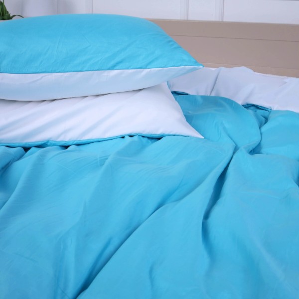 Фото - Комплект постельного белья MirSon Selores (18-0000 + 18-4735) Mikrosatin Premium Двухсторонний 2х143x210 см (2200007251339)
