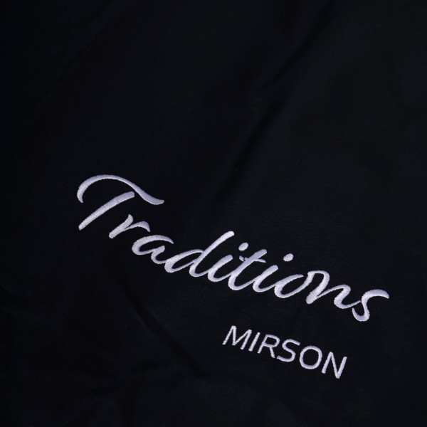 Фото - Комплект постільної білизни MirSon Сатин ELIT 0055 Black Pearl Traditions 143х210 см (2200008706289)